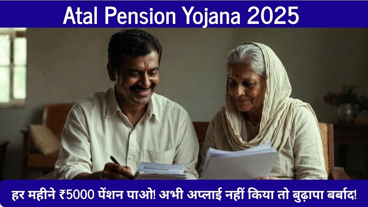 Atal Pension Yojana 2025 – हर महीने ₹5000 पेंशन पाओ! अभी अप्लाई नहीं किया तो बुढ़ापा बर्बाद!